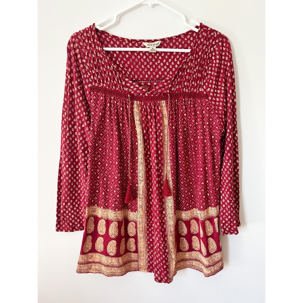Lucky Brand Boho Top